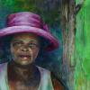 "SOUTH AFRICA PINK LADY"
watercolor 10" x 16" 